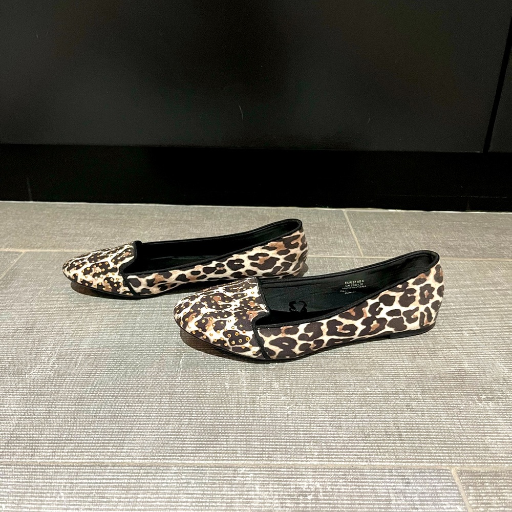Leopard Print Ballet Flats